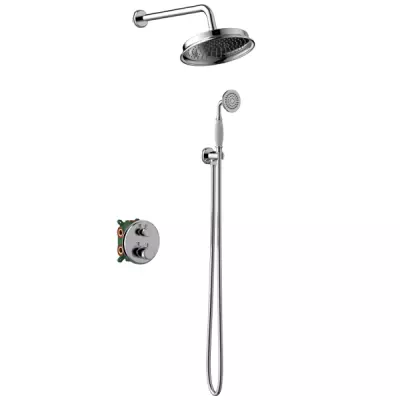 Kit de douche encastr� thermostatique Icare Chrom� - O\'DESIGN R�f. ICA802C