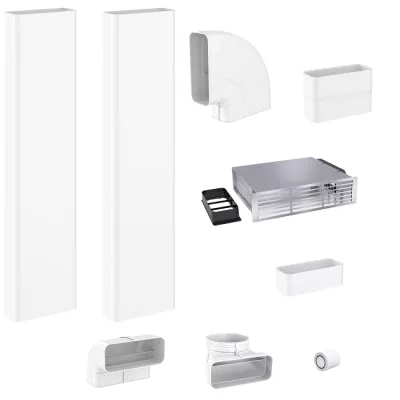 Kit de gaine plate pour recyclage d�air pour KMDA 7272-1/7473-1/7676-1/7876-1 - MIELE R�f. DFKS-UR