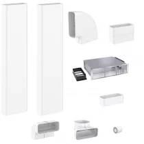 Kit de gaine plate pour recyclage d�air pour KMDA 7272-1/7473-1/7676-1/7876-1 - MIELE R&eacute;f. DFKS-UR