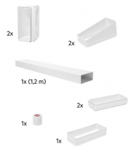 Kit de superposition lave-linge/sèche-linge- AEG / Electrolux (accessoires) Réf. STA8GW3
