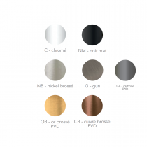 Kit douchette DRAKAR Noir mat - O\'DESIGN Réf. DUPDRAKNM