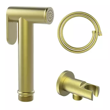 Kit douchette hygi�nique Ixos Or bross� - O\'DESIGN R�f. KIT-DOHR-OB