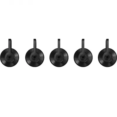 Kit Manettes Classica noir mat pour table induction SI364BM - SMEG R�f. 5MP3MB