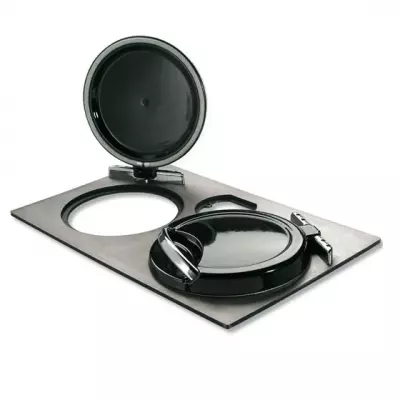 Kit plaque de cuisson en fonte polie - LA NORDICA R�f. 7015784