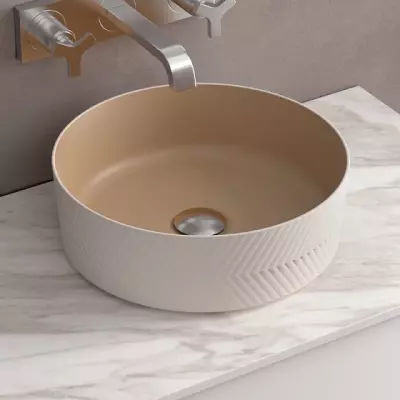Lavabo � poser DUNE �36cm Sand - SALGAR R�f. 114522