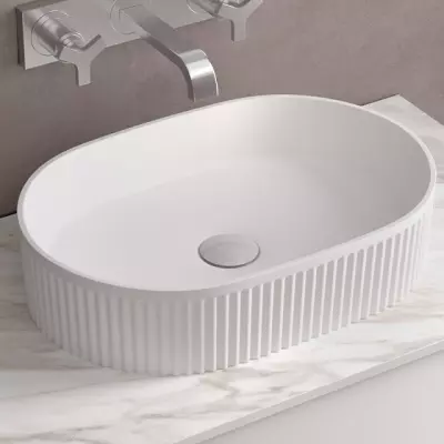 Lavabo � poser VENICE 48x32.5cm Blanc mat - SALGAR R�f. 114534