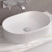 Lavabo à poser VENICE 48x32.5cm Blanc mat - SALGAR Réf. 114534
