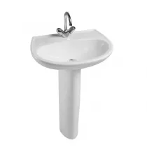 Lavabo Brive 2 60cm sans trop plein Blanc - Jacob Delafon R&eacute;f. E1288-00