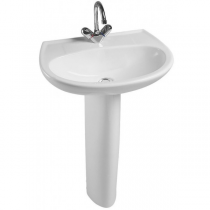 Lavabo Brive 60cm sans trop-plein Blanc - JACOB DELAFON Réf. E1288-00