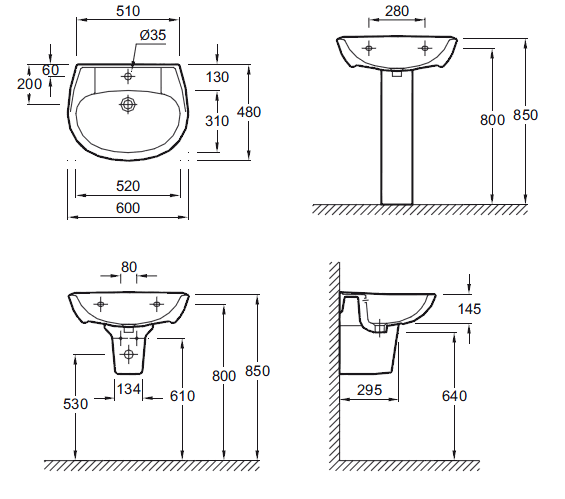 Mitigeur de lavabo BRIVE - Jacob Delafon