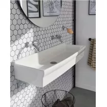 Lavabo Duo 100x36cm Blanc - JACOB DELAFON R&eacute;f. EN290-00