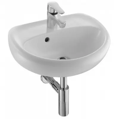 Lave-mains Brive 45cm perc� 1 trou Blanc - JACOB DELAFON R�f. E4338-00