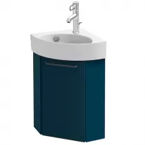 Lave-mains d\'angle Odeon Rive gauche 34cm c&eacute;ramique Blanc - Jacob Delafon R&eacute;f. EGP112-00