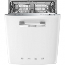 Lave-vaisselle encastrable 60cm 13 couverts 9l B Blanc -SMEG Années 50 Réf. STFABWH3
