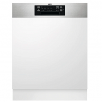Lave-vaisselle intégrable 60cm 15 couverts A+++ Inox anti-traces - AEG Réf. FEE73716PM