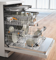 Lave-vaisselle pose libre 14 couverts 8.4l A Blanc - MIELE Réf. G 7623 SC Blanc AutoDos