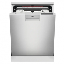 Lave-vaisselle pose libre 60cm 15 couverts 11l D Inox - AEG Réf. FFB73716PM