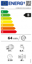 Lave-vaisselle tout intégrable 14 couverts 8.4l B - MIELE Réf. G 5468 SCVi XXL