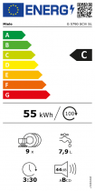 Lave-vaisselle tout intégrable 45cm 9 couverts 7.9l C - MIELE Réf. G 5790 SCVi SL