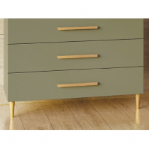 Lot de 2 pieds BENTO 15cm - Finition bois - DECOTEC Réf. 1798901