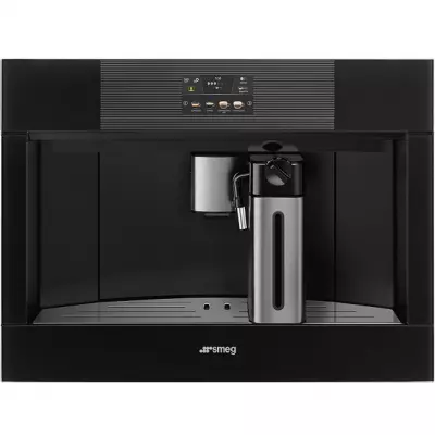 Machine � caf� automatique Lin�a Noir intense - SMEG R�f. CMS4104B3