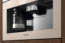 Machine à café encastrable direct water Pearlbeige - MIELE Réf. CVA7845 PEBE                     