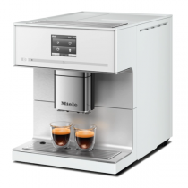Machine à café grains Blanc Brillant - MIELE Réf. CM 7350 Blanc Brillant