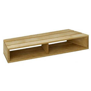 Marche pied en bois massif pour baignoire Néo 160 ou Capsule 120