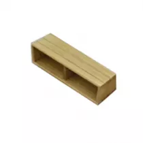 Marchepieds universel (rectangle) en bois massif 60cm - JACOB DELAFON R&eacute;f. E6D215-F21