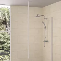Mât fixation plafond Blanc grainé - KINEDO Réf. MAT017