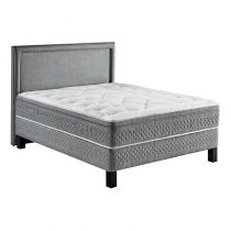 Matelas AÉROLITHE Ferme - 140 x 190 cm - 100 ressorts ensachés multi-air + Capitonnage fait main - Finition au choix - EPEDA DÉD