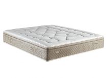 Matelas AÉROLITHE Ferme - 140 x 190 cm - 100 ressorts ensachés multi-air + Capitonnage fait main - Finition au choix - EPEDA DÉD