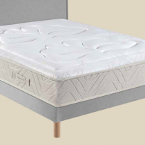 Matelas BRUME Moelleux - 200 x 200 cm - 650 ressorts ensachés multi-air + Latex - EPEDA GD1750420020000