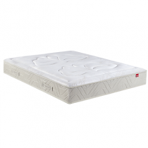 Matelas BRUME Moelleux - 200 x 200 cm - 650 ressorts ensachés multi-air + Latex - EPEDA GD1750420020000
