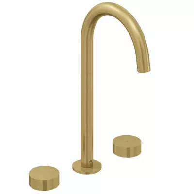 M�langeur 3 trous haut Grands Boulevards Laiton bross� - JACOB DELAFON R�f. CE25388-LM-2LB