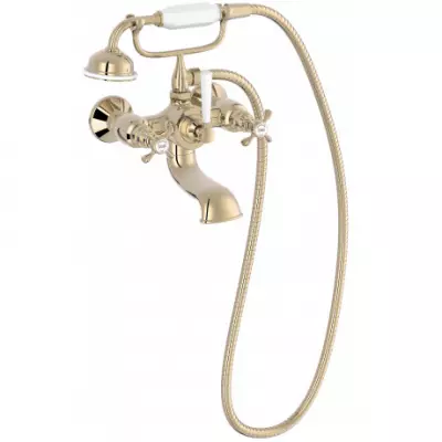 M�langeur bain douche mural Cl�o 1889 Or beige - JACOB DELAFON R�f. E24313-BGG