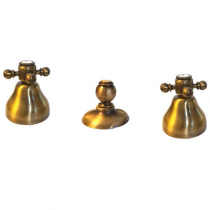 Mélangeur bidet 3 trous Tiffany Vieux bronze - PAINI Réf. 30025VB