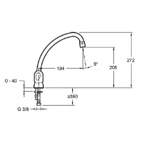M&eacute;langeur &eacute;vier GAL&Eacute;O CD Chrome - JACOB DELAFON R&eacute;f. E76920-CP