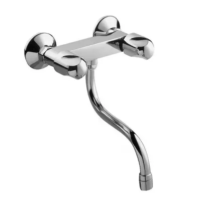 M�langeur �vier mural GAL�O CD Chrome - JACOB DELAFON R�f. E76925-CP