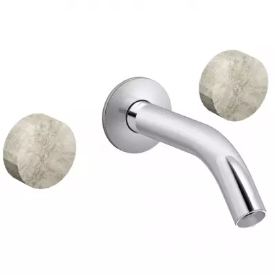 M�langeur lavabo mural Grands Boulevards Chrom�  / Douceur min�rale - JACOB DELAFON R�f. CE27341-LM-HYJ-CP