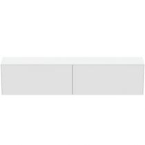 Meuble Conca 240cm 2 tiroirs Blanc mat - Ideal Standard Réf. T4341Y1