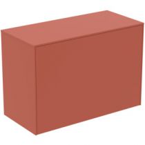 Meuble Conca 80cm 1 tiroir avec plan Orange Sunset mat - Ideal Standard Réf. T4318Y3