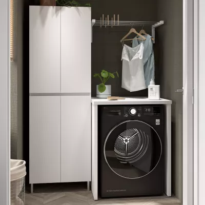 Meuble LAUNDRY 73.5cm Blanc brillant - SALGAR R�f. 114807