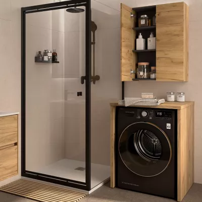 Meuble LAUNDRY 73.5cm Ch�ne africain - SALGAR R�f. 114806