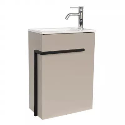 Meuble lave-mains Cimon 40cm Quarzo ouverture � droite - O\'DESIGN R�f. CAISCIM400DQ