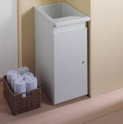 Meuble pour bac � laver Riba 40cm Blanc - SANINDUSA R�f. 660400