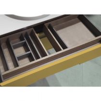 Meuble Résonance 104cm 2 tiroirs Laque au choix - DECOTEC Réf. 1820901