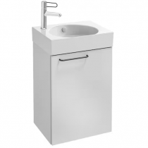 Meuble sous lave mains Odéon Rive Gauche 44cm 1 porte droite Laque - Jacob Delafon Réf. EB2580D-Rx-TL