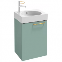 Meuble sous lave mains Odéon Rive Gauche 44cm 1 porte gauche Laque - Jacob Delafon Réf. EB2580G-Rx-TL