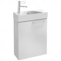 Meuble sous lave-mains Odéon Rive Gauche 49cm 1 porte charn. gauche Laque - Jacob Delafon Réf. EB2581G-Rx-TL